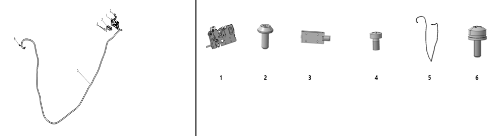 F10 - Seat Lock & Cable