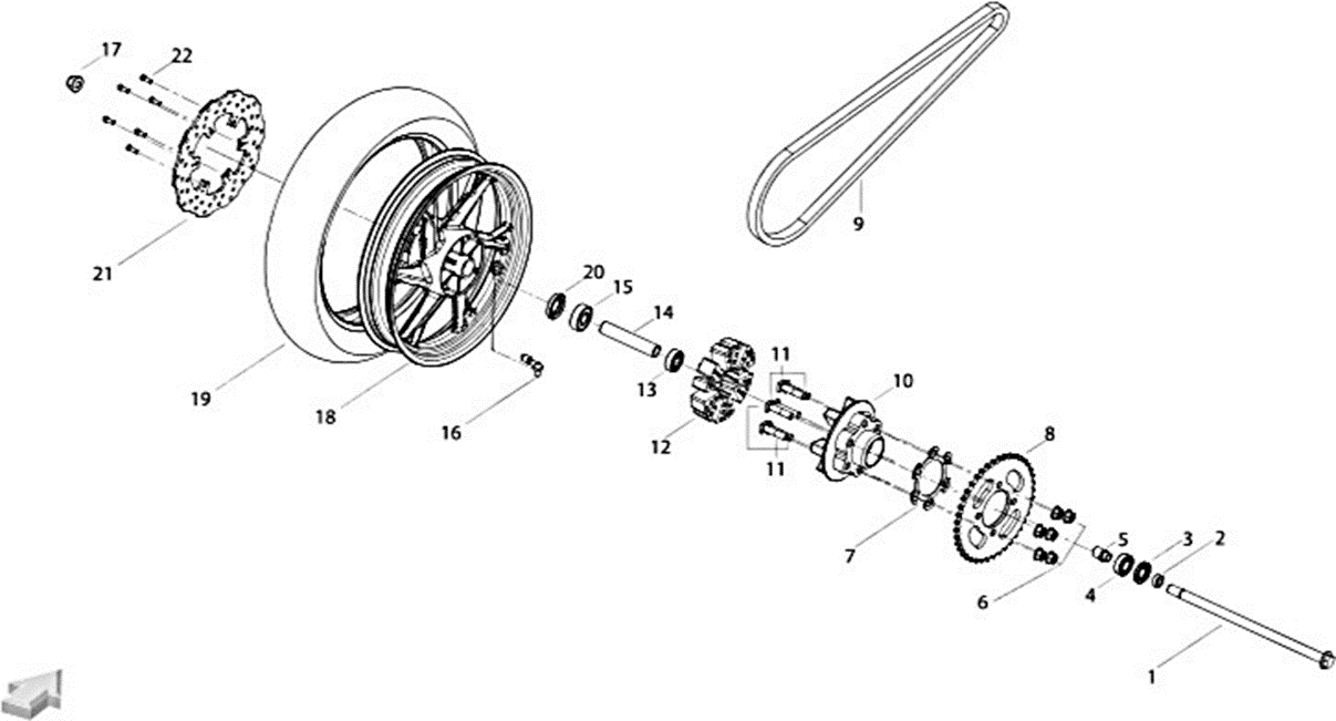 Rear Wheel