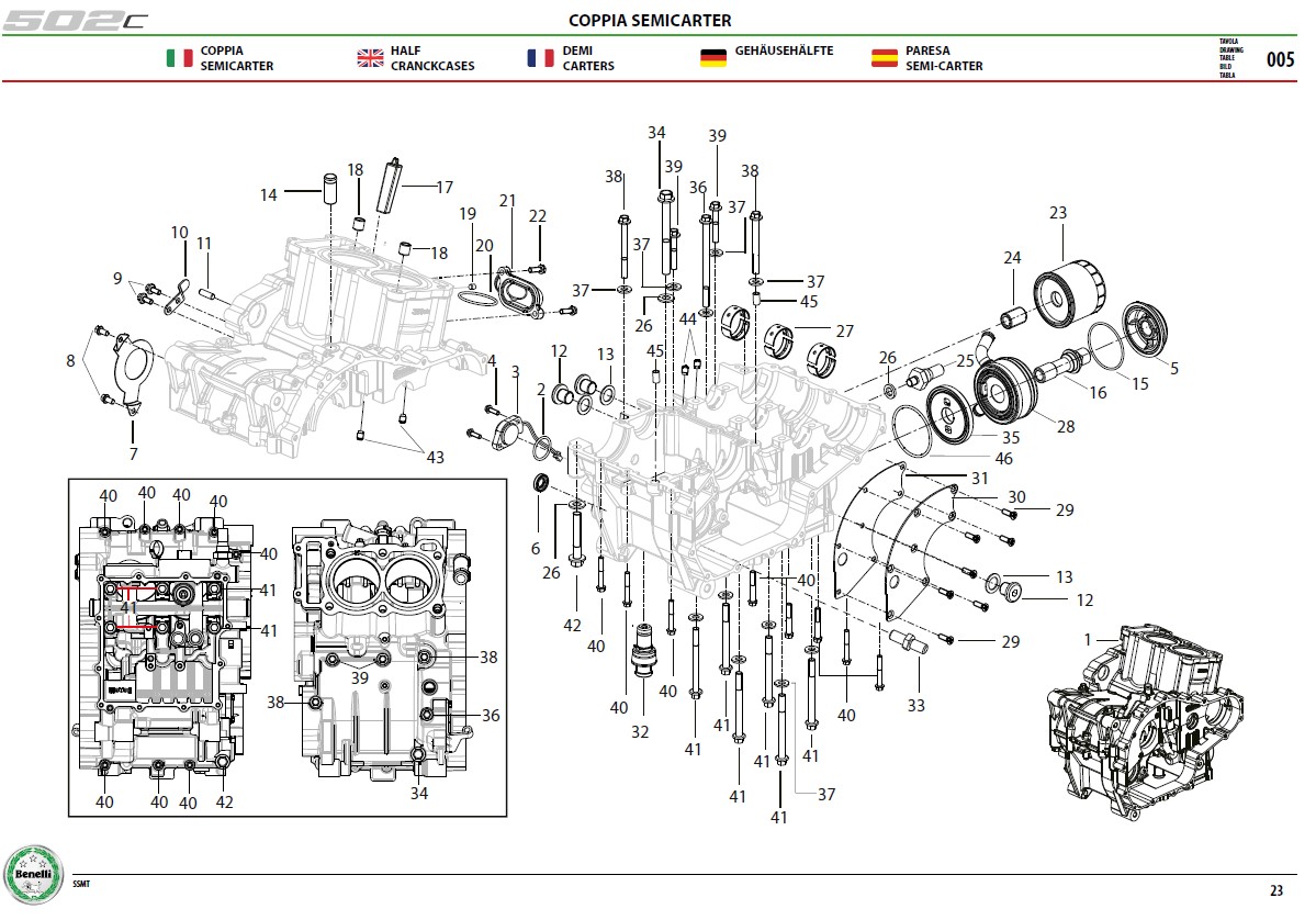 Half Crankcase