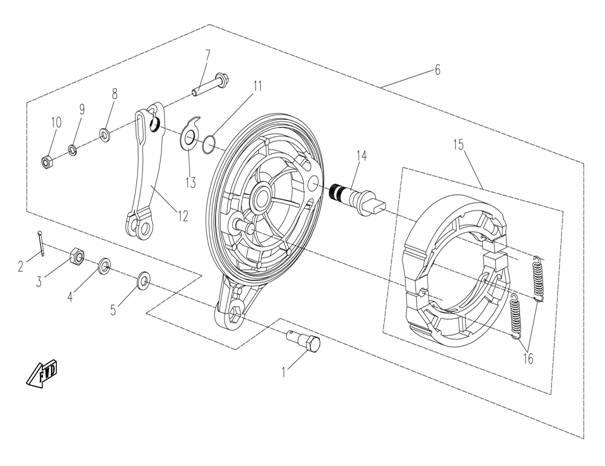 REAR BRAKE SYSTEM
