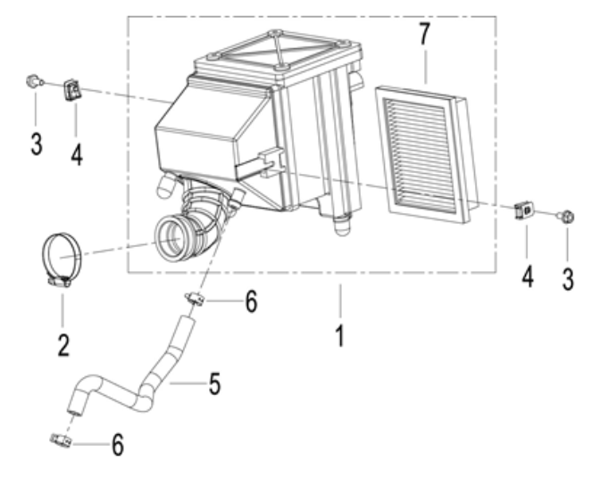 F07 - AIR CLEANER ASSY