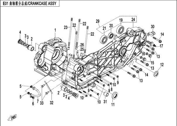 CRANKCASE ASSY
