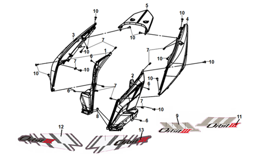 F07 BODY COVER