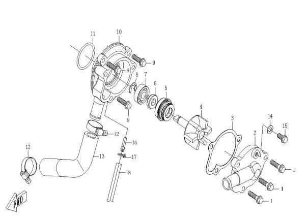 WATER PUMP