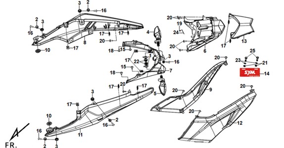SIDE COVERS