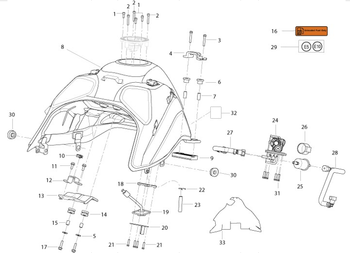 T020 FUEL TANK