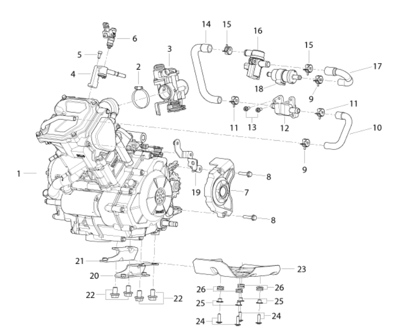 T00B - Engine & Attachments