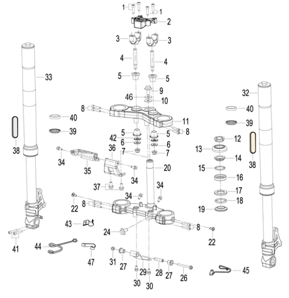 F02 - FORK ASSY