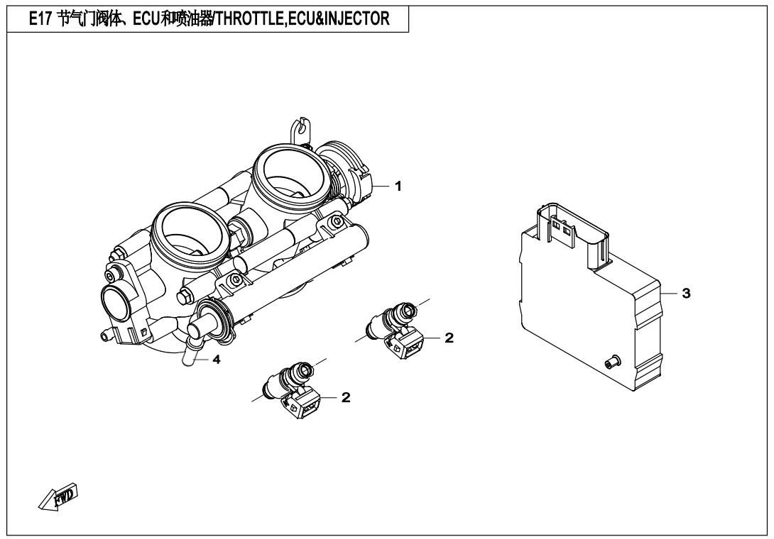 THROTTLE,ECU&INJECTOR