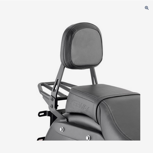 Keeway K-Light Back Rest & Luggage Carrier