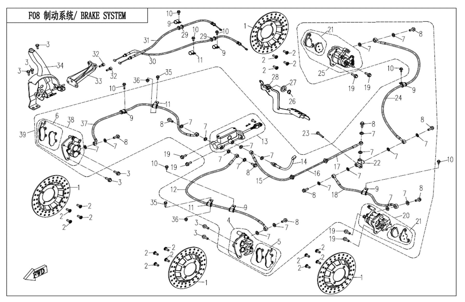 BRAKE SYSTEM(ORDINARY)