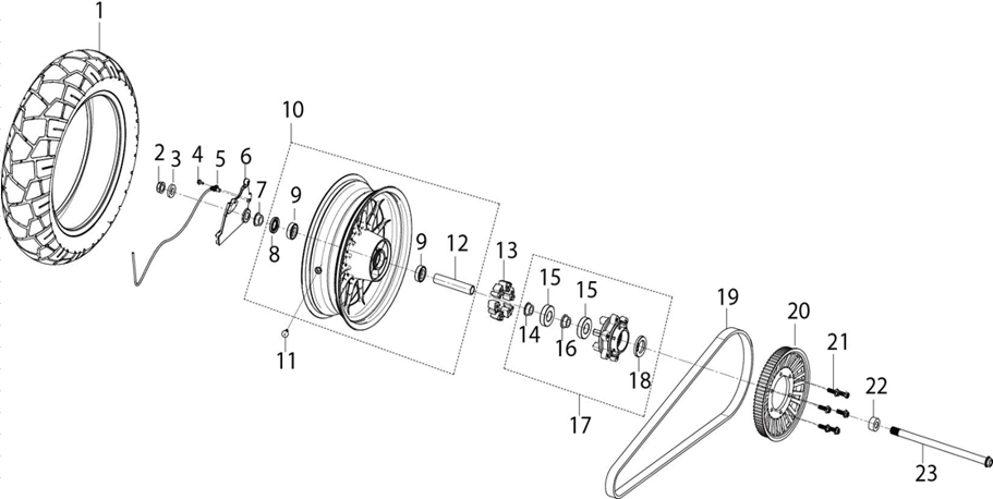 F10 - Rear Wheel