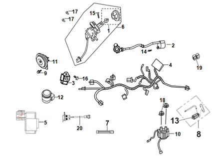 F18 WIRE HARNESS