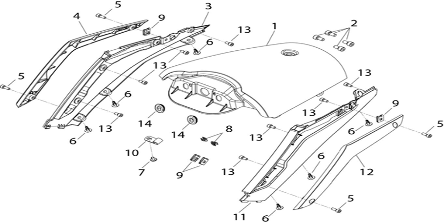 F23 - Rear Shield Components