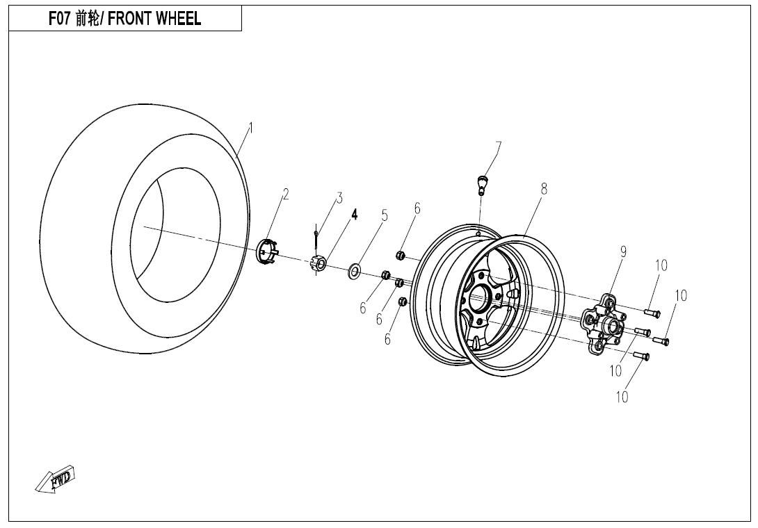 FRONT WHEEL
