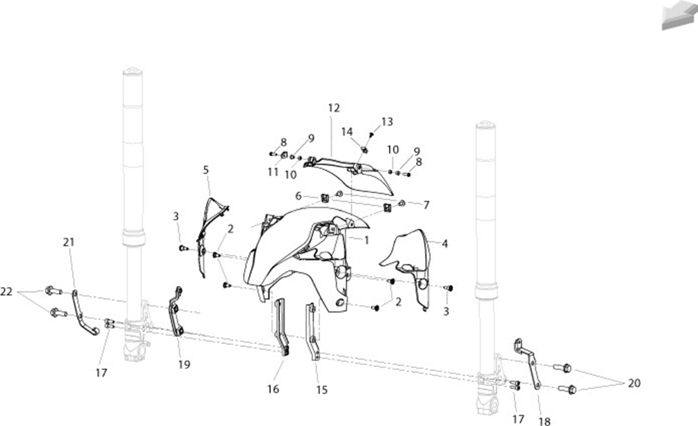 Front Mudguard