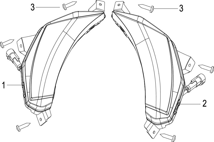 FLASHER LIGHT ASSY TURN SIGNALS