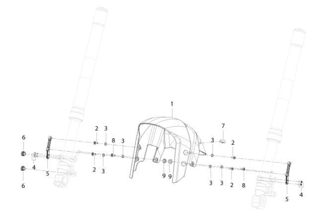 T030 - Front Mudguard