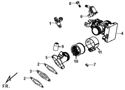 E17 - Throttle Body ECU