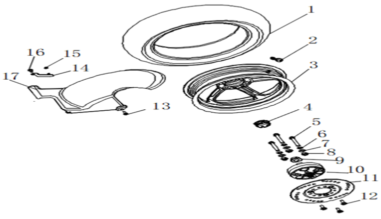 F07 - Rear Wheel Assembly