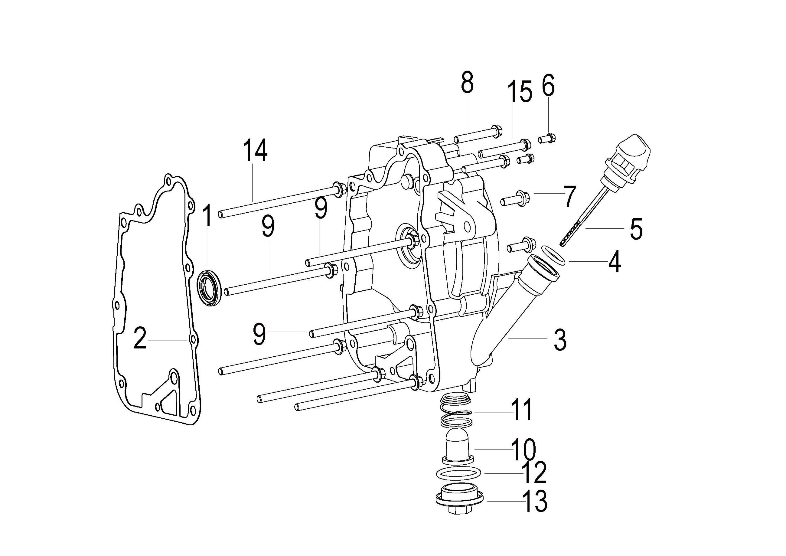CRANKCASE COVER RIGHT