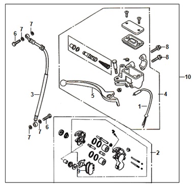 CBS Brake System Assy
