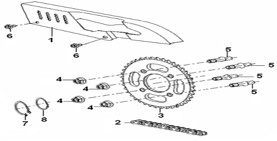 F13 - DRIVECHAIN ASSY