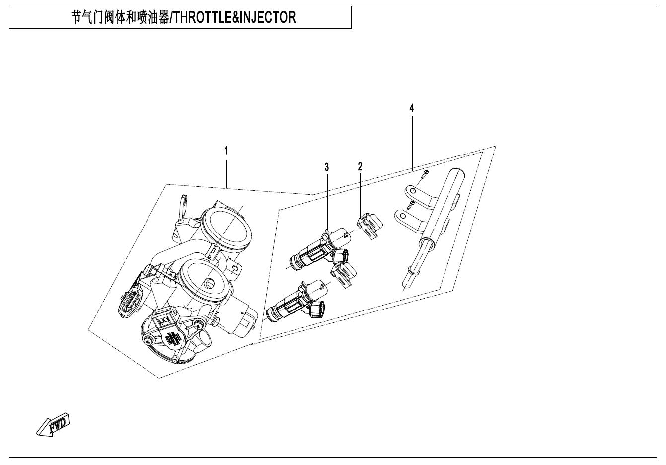 THROTTLE & INJECTOR