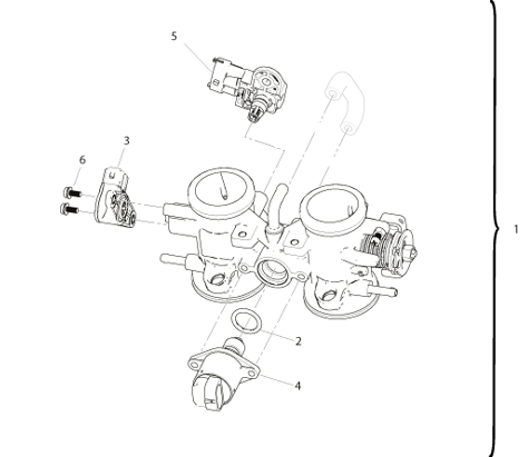 T013 THROTTLE BODY