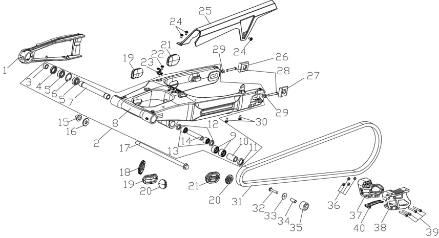 F10 - Rear Fork