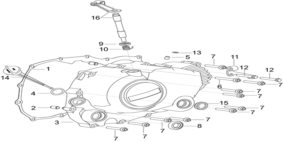 E06 - CLUTCH COVER ASSY