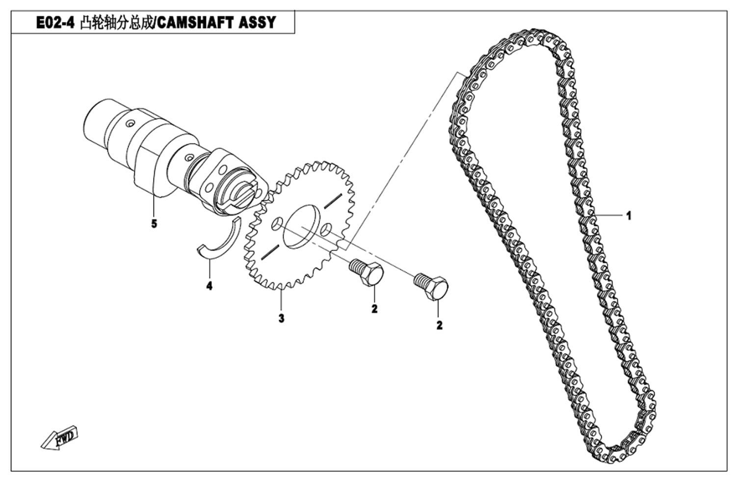 CAMSHAFT ASSY