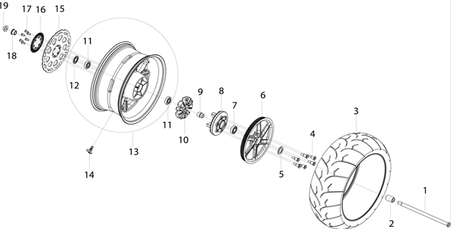 F08 - Rear Wheel