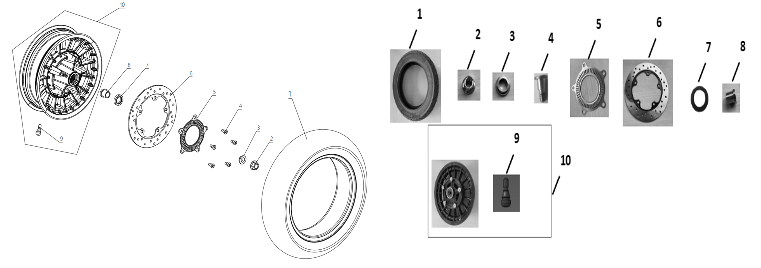 F11 REAR WHEEL
