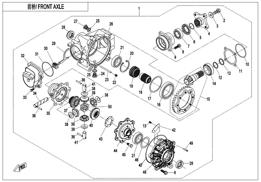 FRONT AXLE