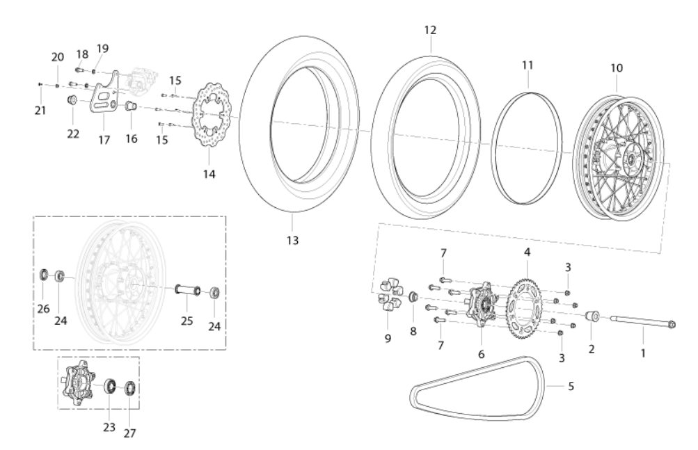 T015 - Rear Wheel