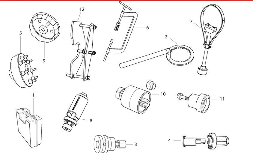 T0AA SPECIAL TOOLS