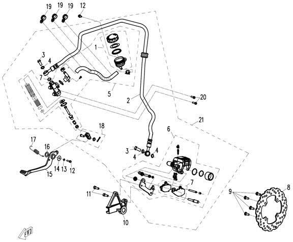 REAR BRAKE SYSTEM