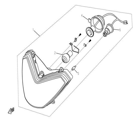 HEAD LIGHT I