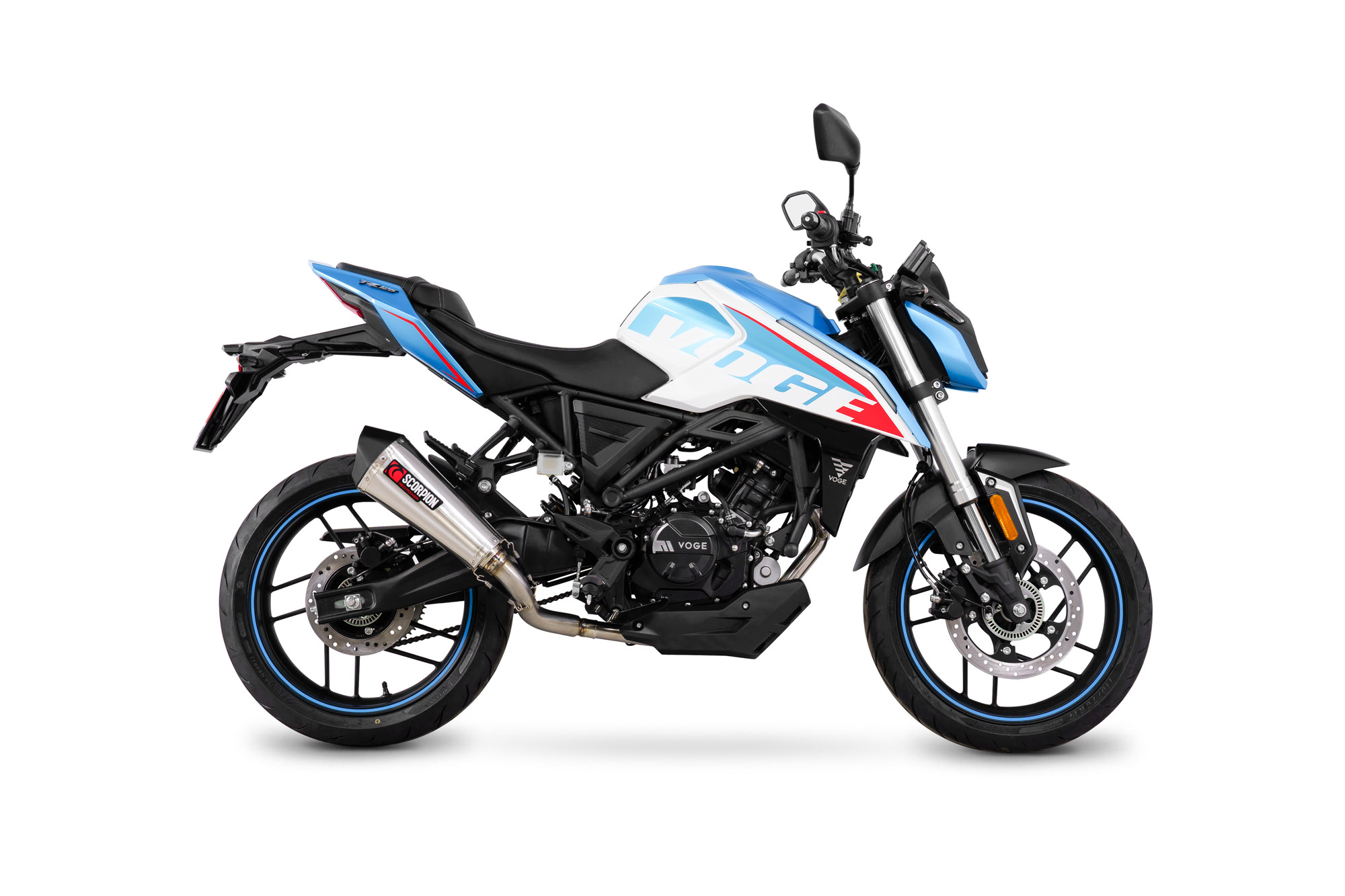 Voge R125 - full system with stainless steel Serke