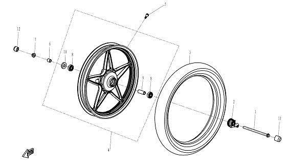 FRONT WHEEL