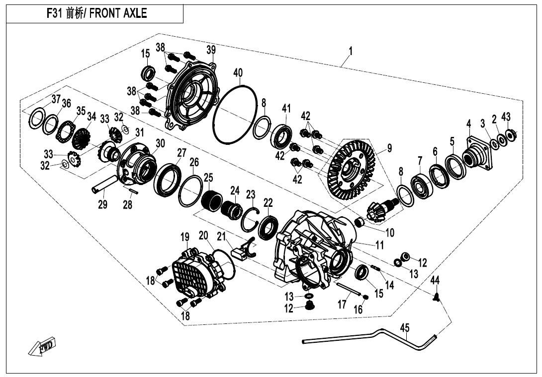 FRONT AXLE