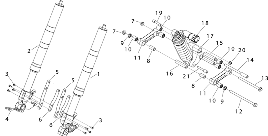 F11 - Front & Rear Shock Absorbers