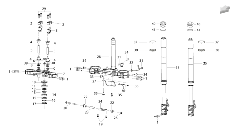 T011 - Front Fork
