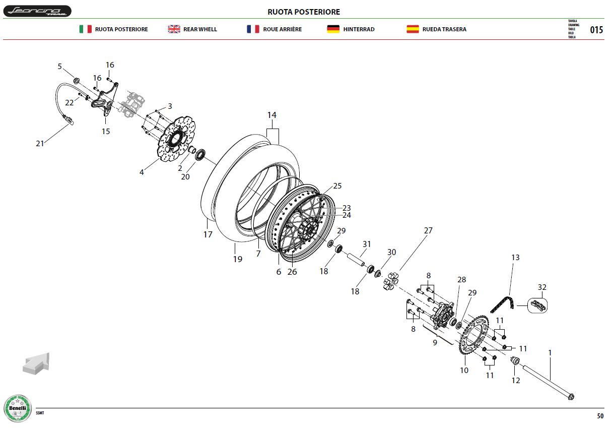 Rear Wheel Assy
