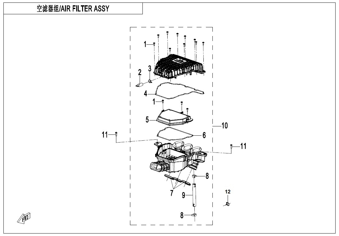 AIR FILTER ASSY