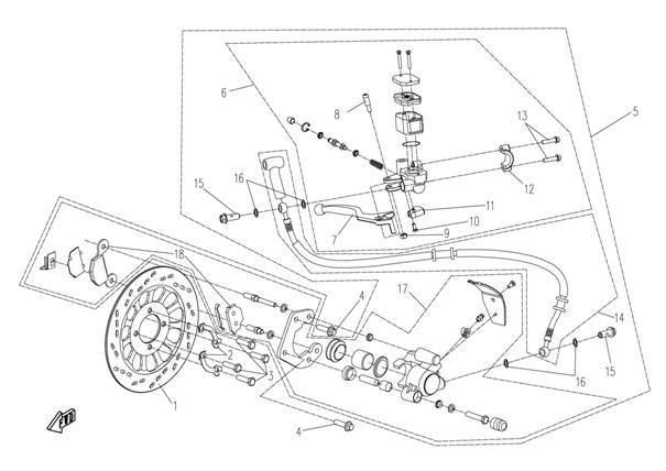 FRONT BRAKE SYSTEM