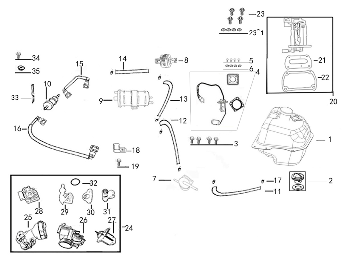 F10 = FUEL UNIT ASSY