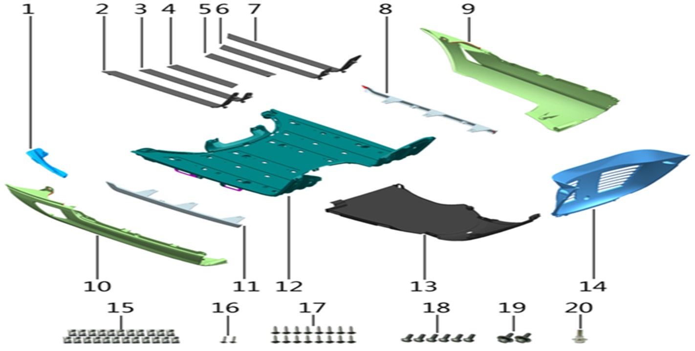 F06 - FOOTREST BOARD