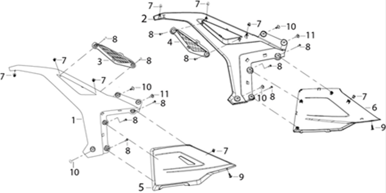F20 - Front Side Covers